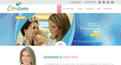 Desktop Screenshot of cintiacunha.com.br